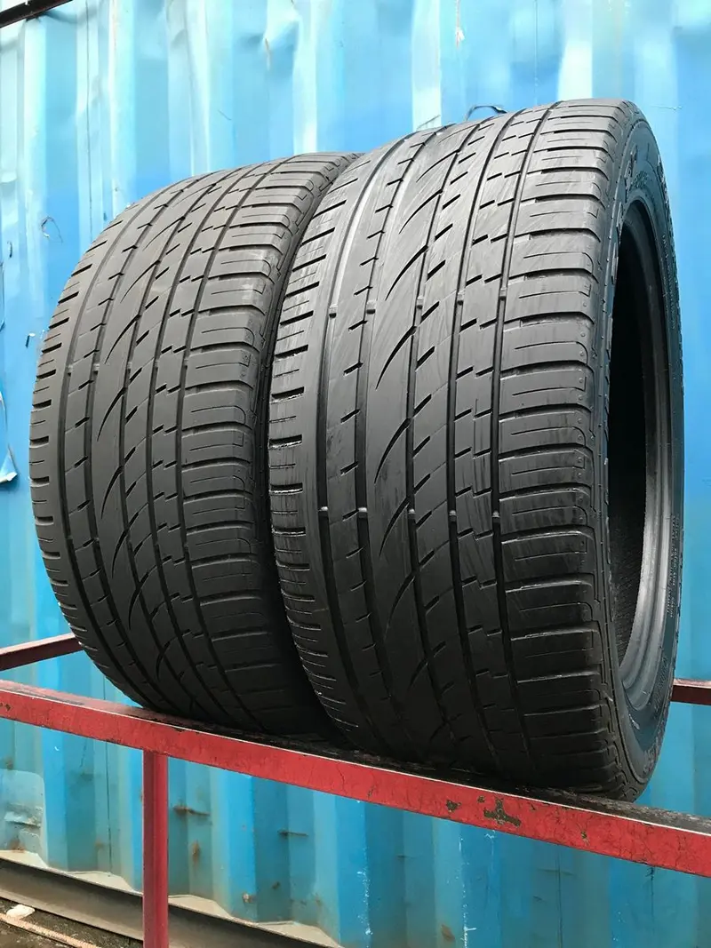 Пара б/у шин 295/45 R20 Continental ContiCrossContact UHP