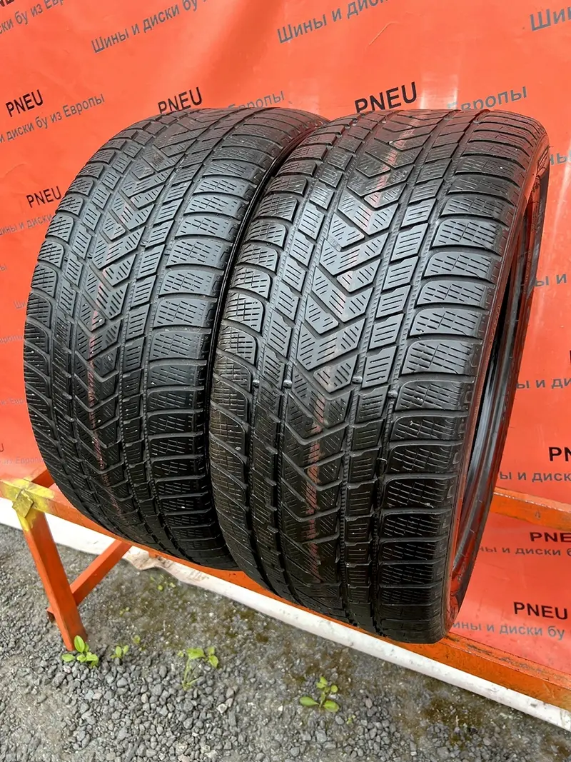 Пара б/у шин 295/45 R20 Pirelli Scorpion Winter