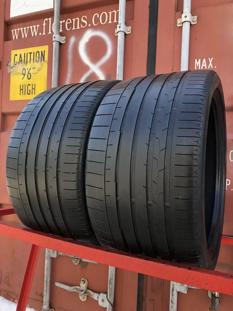 Пара б/у шин 305/30 R19 Continental SportContact 6