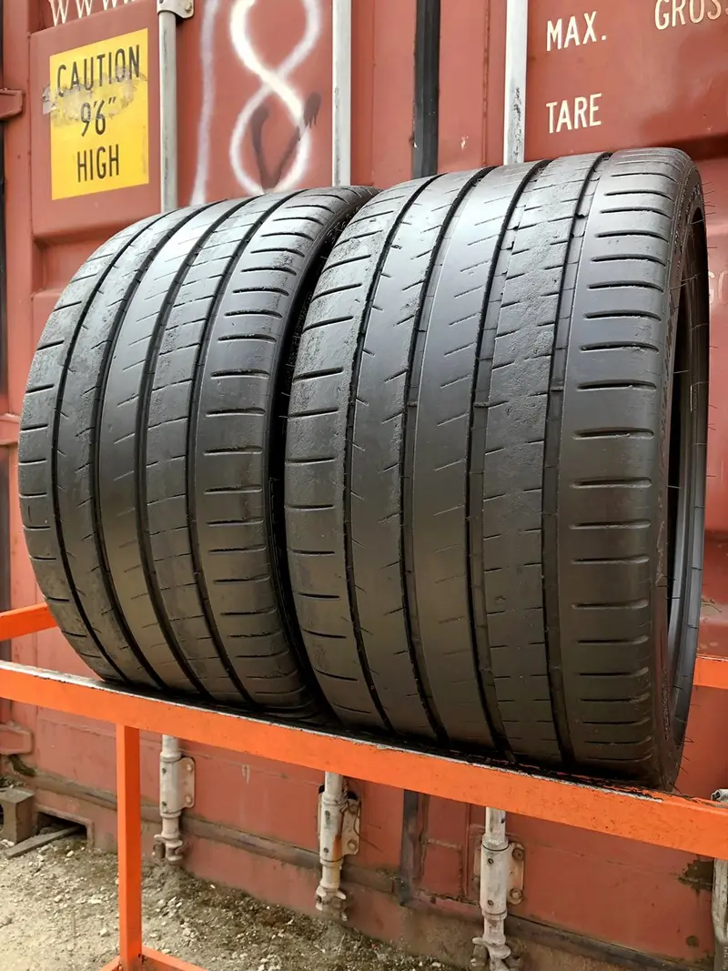 Пара б/у шин 305/30 R20 Michelin Pilot Super Sport